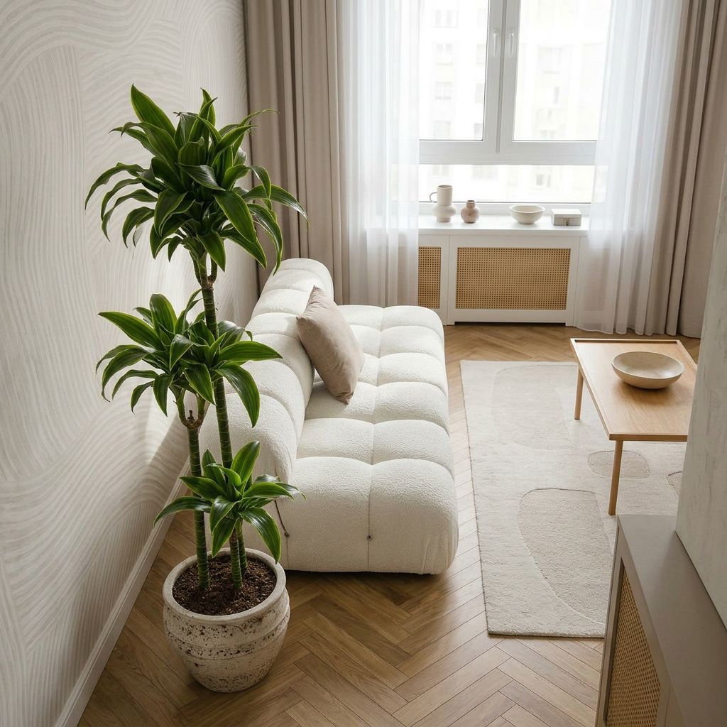 Dracaena Deremensis Dorado in bohemian interieur
