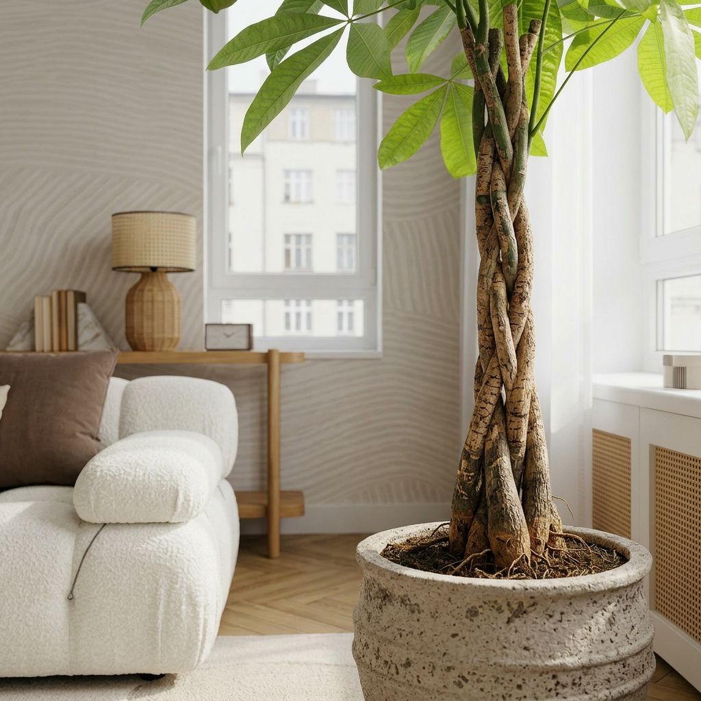 Pachira Aquatica in bohemian interieur