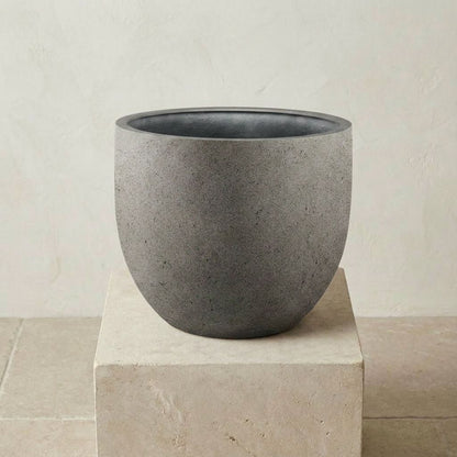 Grigio New Egg Natural Concrete betonnen plantenpot Ø45–65 cm