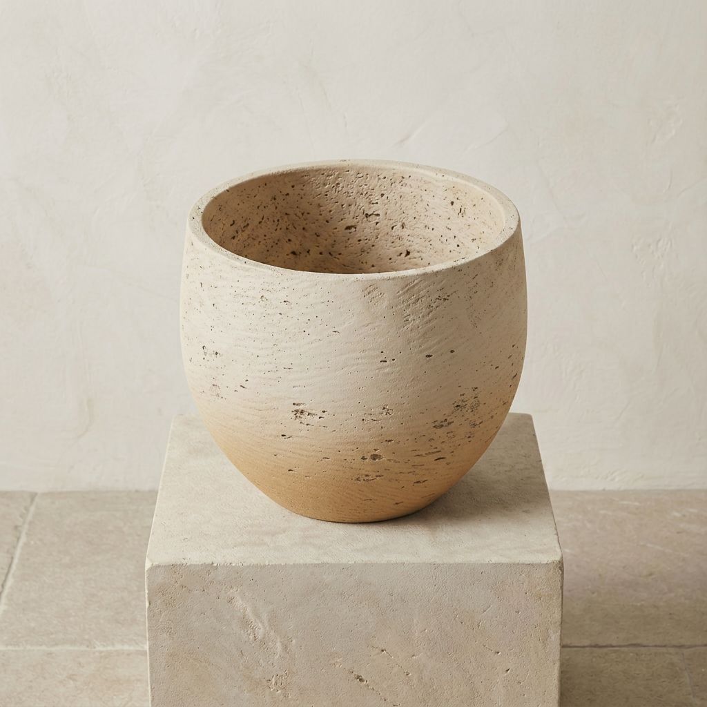 Jumbo Orb Beige Washed
