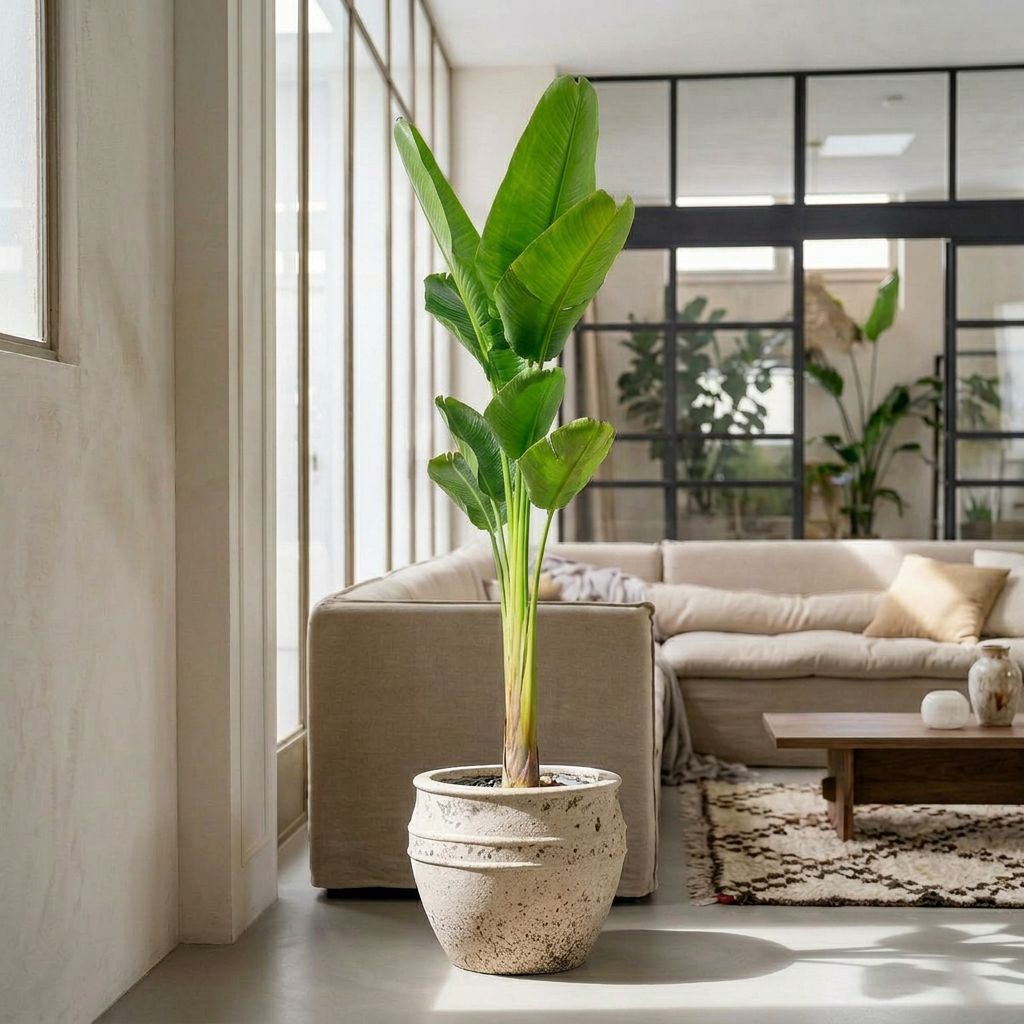 Strelitzia Augusta in urban jungle interieur